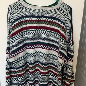 Vintage Cozy Colorful Sweater